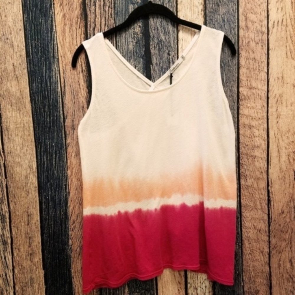Red Haute Ombre Pink Tank